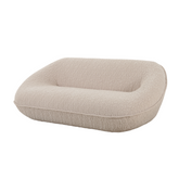 Modern 2-seater fabric sofa with plush cushioning and durable construction for everyday comfort.